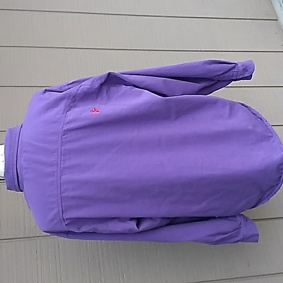 Las Olas Long Sleeve Purple Red Hat Society Shirt Size Large - Picture 5 of 9